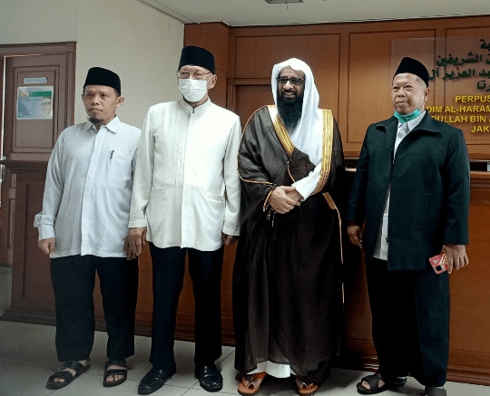 Atase Agama Kedutaan Arab Saudi Jalin Kerjasama dengan Dewan Da’wah